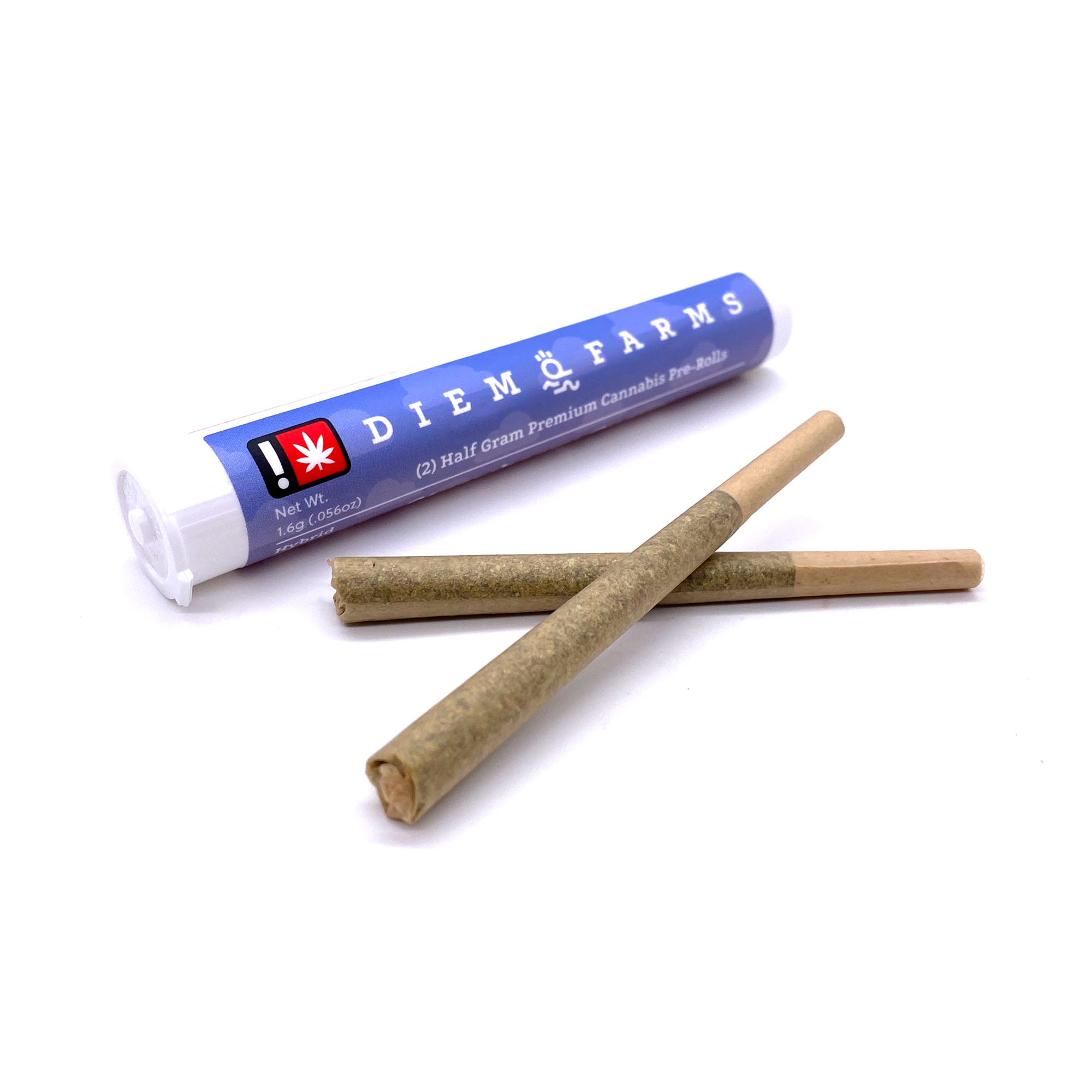 White Tahoe Cookies Pre-Roll 2-Pack | 1/2g ea. | Diem Farms